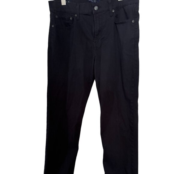 Men's Luck 121 Slim Straight Dark Blue Pants Size 33x34 - Picture 1 of 4